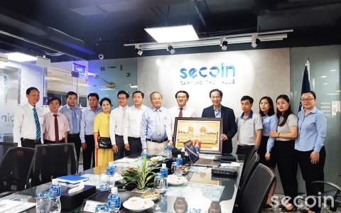 Ban lãnh đạo UBND Quận Bình Thạnh và Hiệp Hội Doanh Nghiệp Quận Bình Thạnh đến thăm và chúc tết Secoin nhân dịp đầu xuân Canh Tý 2020